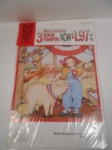 Vintage Daisy Kingdom 3 Iron on Transfers Value Pack State Fair 6513 - £7.47 GBP