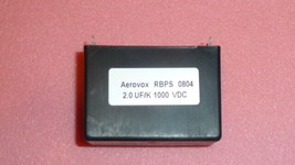 AEROVOX 2.0 UF/K 1000VDC 6-PIN SNUBBER CAPACITOR for POWER VACUUM TUBE A... - $25.00
