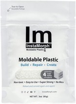 InstaMorph Reusable Moldable Plastic Thermoplastic Beads Meltable Polymo... - $442.88 MXN