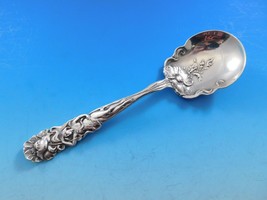 Raphael by Alvin Sterling Silver Preserve Spoon 7 3/8&quot; Art Nouveau Vintage - £481.93 GBP