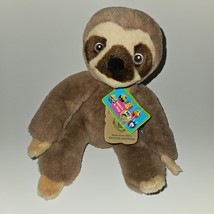 Aurora Eco Nation Brown Sloth Plush 9.5&quot; Stuffed Animal Toy 2021 PBS Kid... - £11.44 GBP