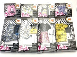 2018 Barbie Doll Fashion Minions Despicable Me Clothes Accessories Lot of 8 - £61.52 GBP