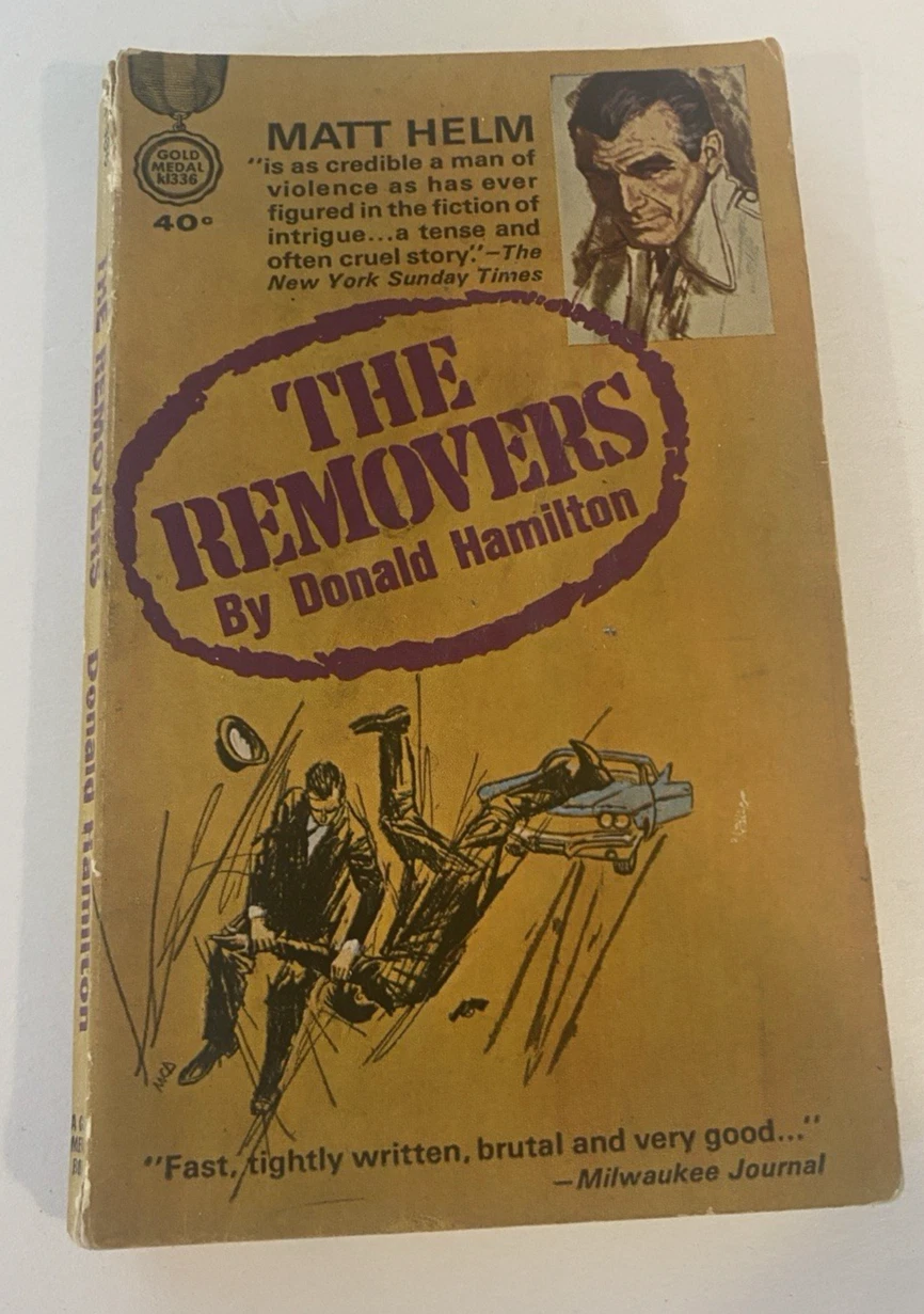 &quot;The Removers&quot; by Donald Hamilton - $5.00