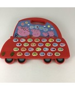 VTech Peppa Pig Learn &amp; Go Alphabet Car Songs Sounds Character Phrases T... - $30.64