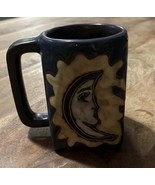 Mugs By MARA Mexico~ Moon Sun Stars Design~ Handmade And Designed Coffee... - $279.99 MXN