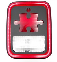 Autism brake tail light covers / fits 18-2023 jeep Gladiator - $25.99