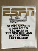 Espn Magazine September 14, 2015 New Ship Free New Orl EAN S Katrina Left Behind - £22.81 GBP