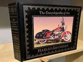 Perfect! Rare! Encyclopedia of the Harley-Davidson [Leather Bound] unknown - $147.51