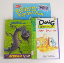 Lot Of 3 Disney Books Rugrats, Monster Inc. &amp; Doug 2 Paperback &amp; 1 Hardback Book - £10.72 GBP