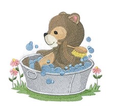 Nature Weaved in Threads, Amazing Baby Animal Kingdom [ Woodland Bath Time - Bea - £19.53 GBP