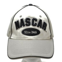 Official Nascar Since 1948 One Size Fit All Gray and Blue Embroidery Cap... - $14.82