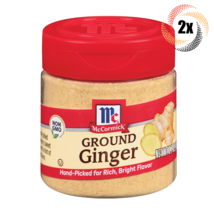2x Shakers McCormick Ground Ginger Seasoning | .70oz | Rich Bright Flavor - £11.39 GBP