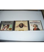 Classical CD lot of 3  Tchaikovsky, Beethoven and Puccini - $109.36 MXN