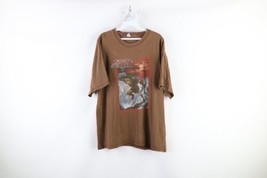 Vintage Mens XL Thrashed The Legend of Zelda Twilight Princess T-Shirt Brown - $59.35