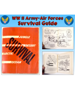 WW II Army Air Forces 1944 Survival Guide Ditching Jungle, Desert, Arcti... - £34.70 GBP