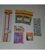 NEW 6 Dr. Seuss Writing/Ruler Horton Stickers Notebooks Scratch Off Rewa... - $14.80