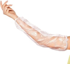 50 ct 18&quot; Sleeves Cover Clean Oversleeve Protective Arm Polypropylene 2 Mil - £5.77 GBP