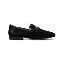 Stacy Adams Valet Slip On Bit Loafer Men's Shoes Black 25166-001 image 2