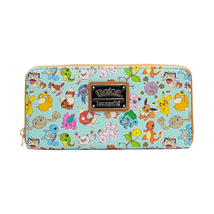 LOUNGEFLY POKEMON TEAL MINI WALLET new with tags - $747.27 MXN