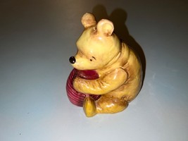 Disney Classic Winnie The Pooh Coin Bank With Honey Pot 6&quot; Charpente Ceramic EUC - £23.66 GBP