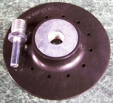 4-1/2" 5/8" X 11TPI Threaded Backing Pad / Disc And 5/16" Shaft Adapter 7/8 Hole - £7.88 GBP