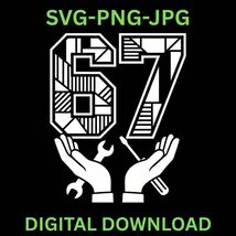 6-7 Viral Trend 67 Hands Six Seven Meme Gen Alpha Slang A gift for car m... - $32.10 MXN