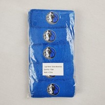 Dallas Mavericks NBA Sweat Wristbands 10 Pack Blue Bud Light Promotional... - $5.79