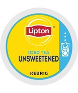 LIPTON ICED TEA UNSWEETENED TEA KCUPS 24CT - $34.05 CAD