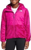The North Face Girls&#39; Sherpa Nylon Mashup Jacket - Pink / Blue - Regular Fit - £38.45 GBP
