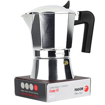 Fagor Cupy Aluminium Espresso Maker - 12-Cup - $80.54