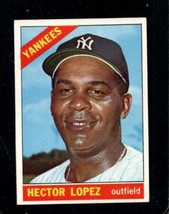 1966 TOPPS #177 HECTOR LOPEZ VGEX YANKEES - $3.43
