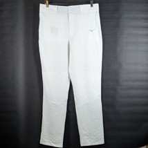Mens White Baseball Pants 39x36 XL Stretchy (Mizuno) Pro - $33.02