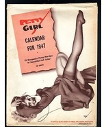 TRUE MAGAZINE-GEORGE PETTY PIN-UP CALENDAR-1947-SPICY! - £169.61 GBP
