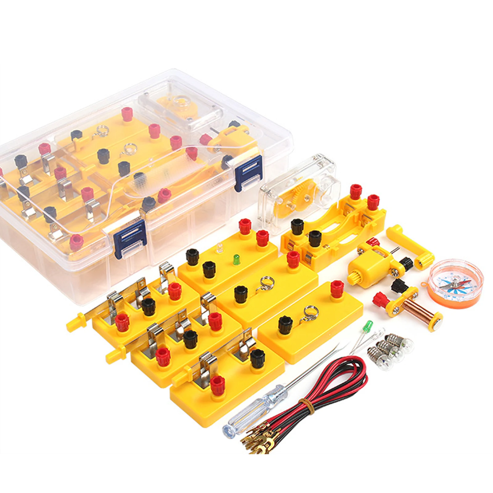 Electric Kids Toy Basic Circuit Electricity Magnetism Learning Kit Physics - £17.45 GBP