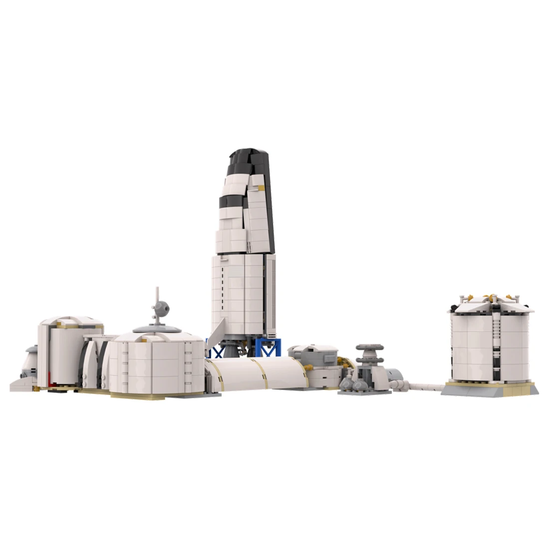 Authorized MOC-53030 1232parts Mars Landing Sci-Fi Space Style Building Blocks - £154.32 GBP