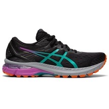 Women&#39;s ASICS GT-2000 9 Trail Running Athletic Shoes Size 9.5 Black/Jewel - $1,476.93 MXN