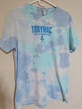 TobyMac The Elements T-Shirt, Blue Cloud Pattern, Men&#39;s M - $32.19 CAD