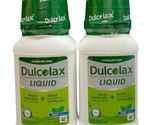 (2) Dulcolax Saline Laxative Liquid Mint Flavor Stimulant Free 12oz Exp ... - $34.99