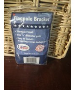 Olympus Stamped Steel 3/4&quot; Diameter Pole Flagpole Bracket - $167.33 MXN