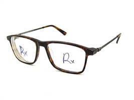 Revolution Eyewear MORGAN Mens Eyeglasses Frame, Tortoise, 57-17-145 WIDE! #F67 - $49.45