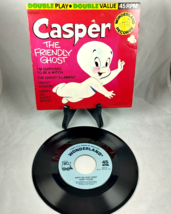 Casper The Friendly Ghost 45 RPM Vinyl Record 1966 Vinyl WDP 2041 Halloween - $11.29