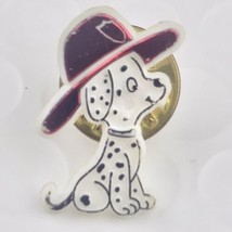 Dalmatian Firehouse Dog Fireman Pin Vintage Plastic - £7.80 GBP