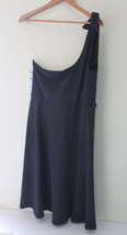 NWT Stonewear Designs Women&#39;s Black Eco Friendly Ava One Shoulder Dress ... - $78.00