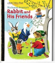 Richard Scarry&#39;s Rabbit and His Friends LITTLE GOLDEN BOOK - $5.79