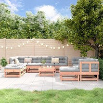 11 Piece Garden Lounge Set Solid Wood Douglas - £353.09 GBP