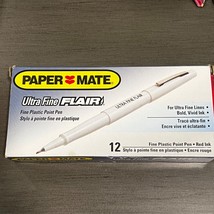 Paper Mate Vintage Double Heart Red Ultra Fine Flair 832-01 1994 ONE PEN - $7.68