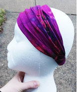 K7   Mudmee Tie Dye  Headband    Hair Accessories   Doo Rag   Unisex - £7.89 GBP