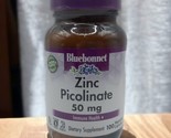 Bluebonnet Zinc Picolinate 50 mg 100 Veg Capsules Exp 11/2024 - $15.14