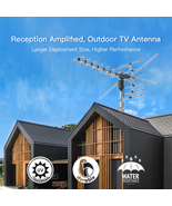 Digital TV Antenna HDTV Amplified Signal 1080p Miles 360° Signal Long Ra... - $68.58 CAD
