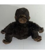 Vintage Dakin Gorilla Plush 1979 Stuffed Animal Toy Monkey Ape Brown Rar... - $19.27